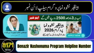 Benazir Nashonuma Program Helpline Number